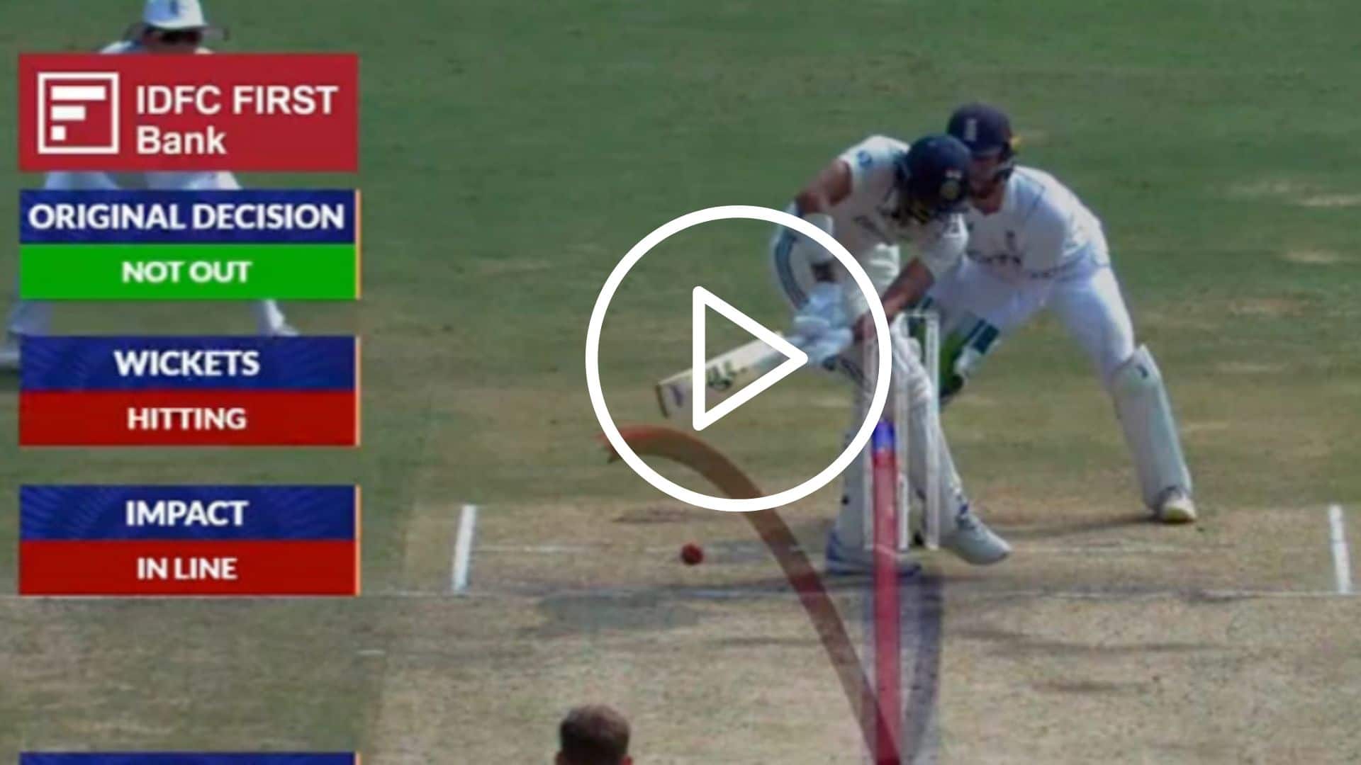 [Watch] Axar Patel Falls After 'Low-Bounce' From Tom Hartley Leaves Him Clueless